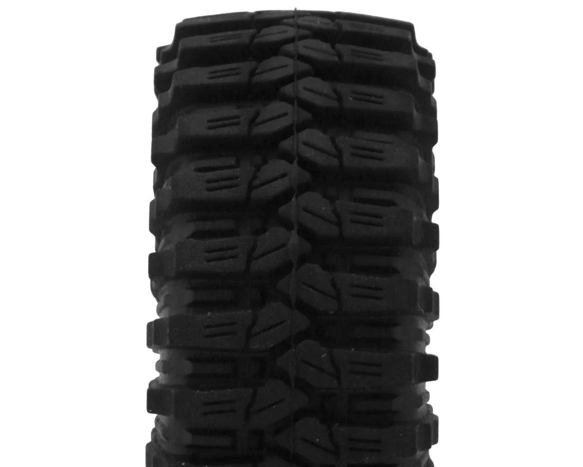 Redcat Ascent 32 Pre-mounted 1/32 Rock Crawler Tires (Black) (4)