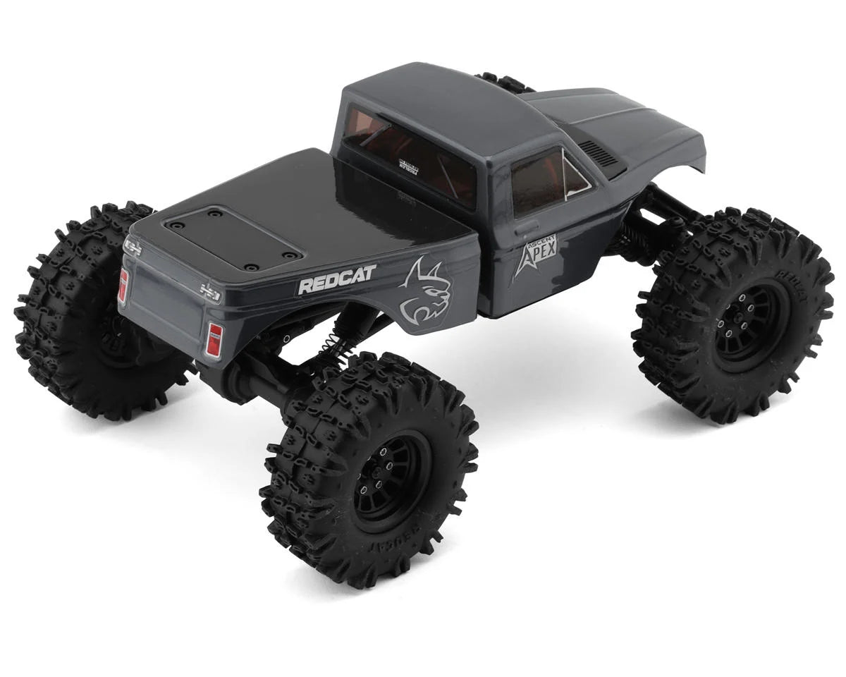 Redcat Ascent-18 Apex 1/18 4WD RTR Brushless Rock Crawler (Gray)