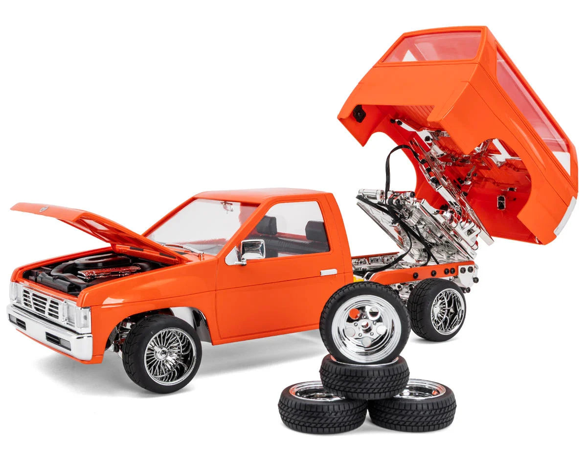 Redcat Founders Edition 1993 Nissan Hardbody 1/10 RTR Bed Dancer (Orange)
