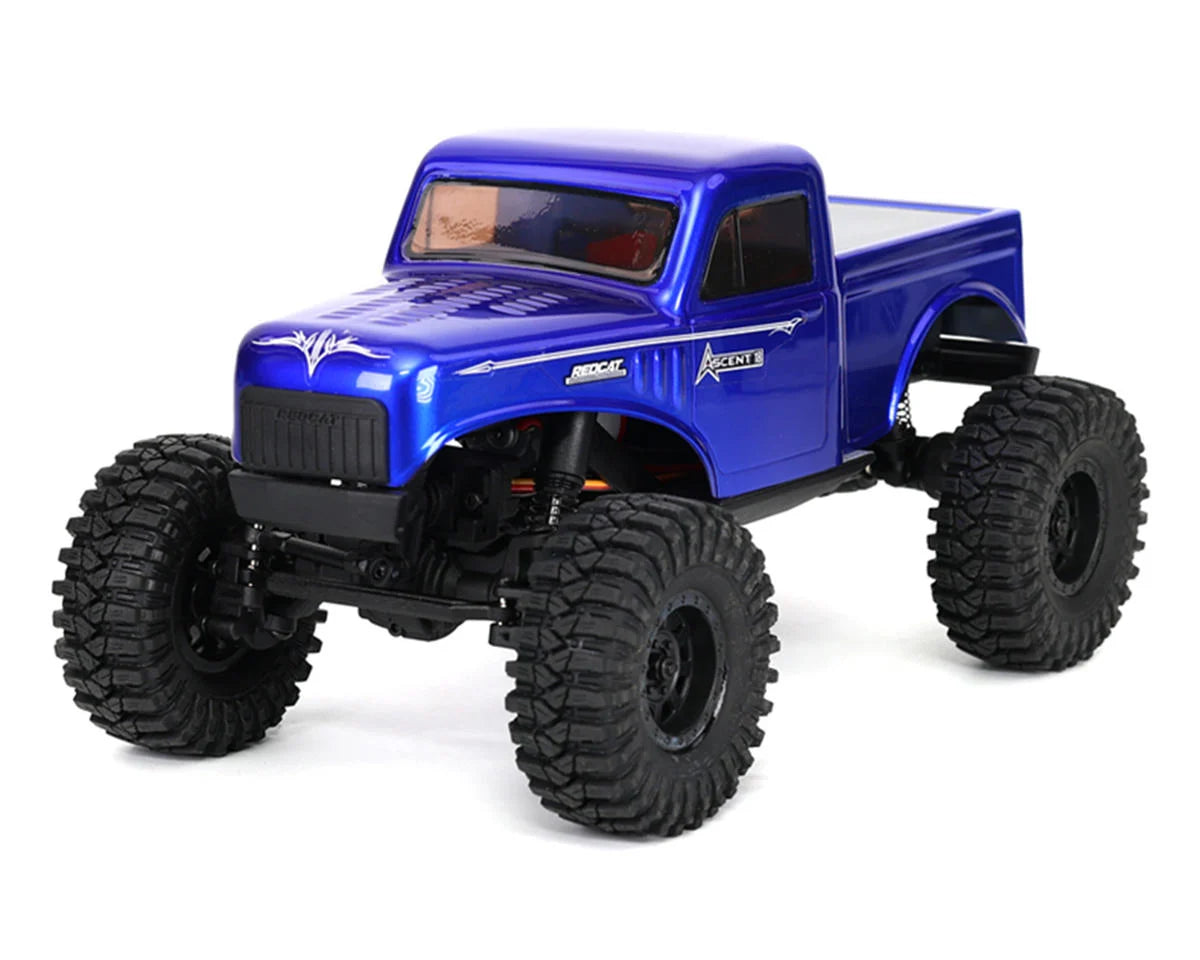 Redcat Ascent-18 1/18 4WD RTR Brushed Rock Crawler (Blue)