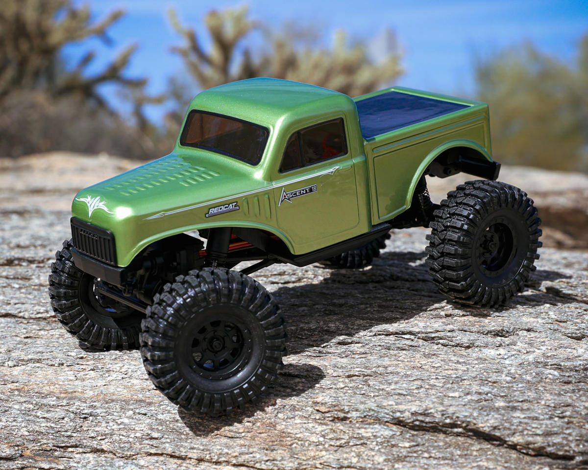 Redcat Ascent-18 1/18 4WD RTR Brushed Rock Crawler (Green)