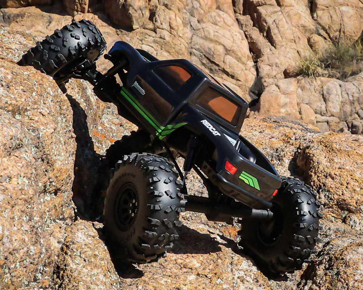 Redcat Vertex-10W 1/10 RTR 4WD Electric Brushless Rock Crawler (Dark Grey) (+24mm Wide Axles)