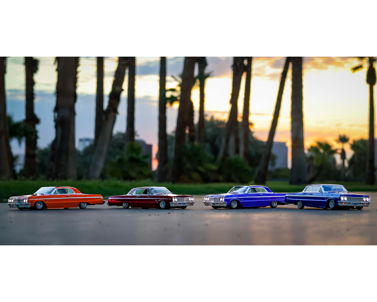 Redcat SixtyFour-18 1964 Chevrolet Impala SS 1/18 Hopping Lowrider (Blue)