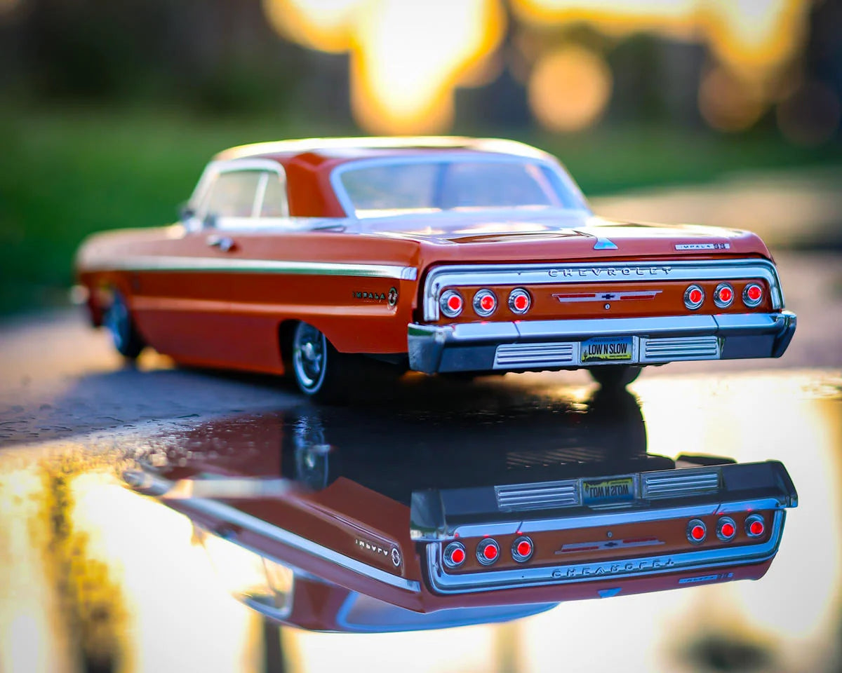 Redcat SixtyFour-18 1964 Chevrolet Impala SS 1/18 Hopping Lowrider (Orange)