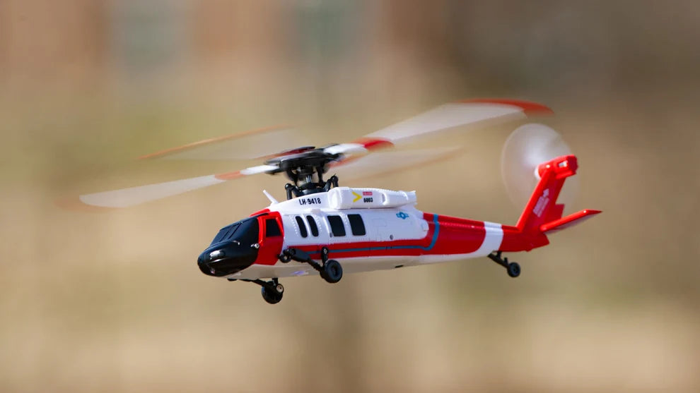 Rage RC Hero-Copter BL 4-Blade RTF Helicopter (Coast Guard)