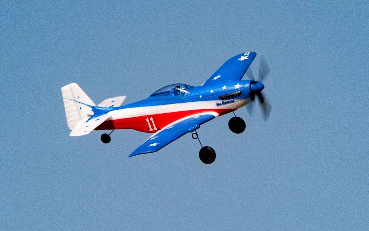 Rage RC P-51D Miss America Micro RTF Airplane with PASS System