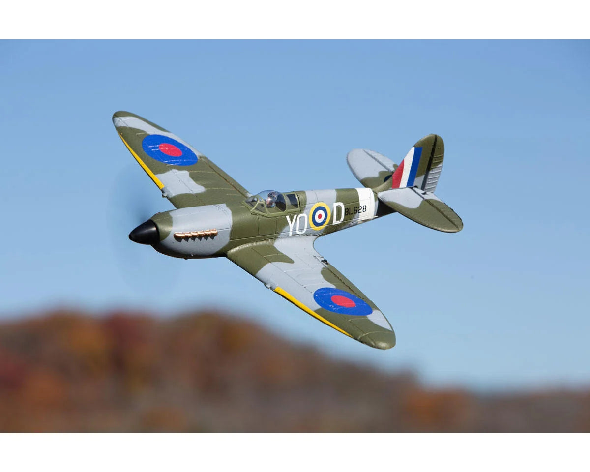 Rage RC Supermarine Spitfire Micro Warbirds RTF Electric Airplane (400mm) w/Pass