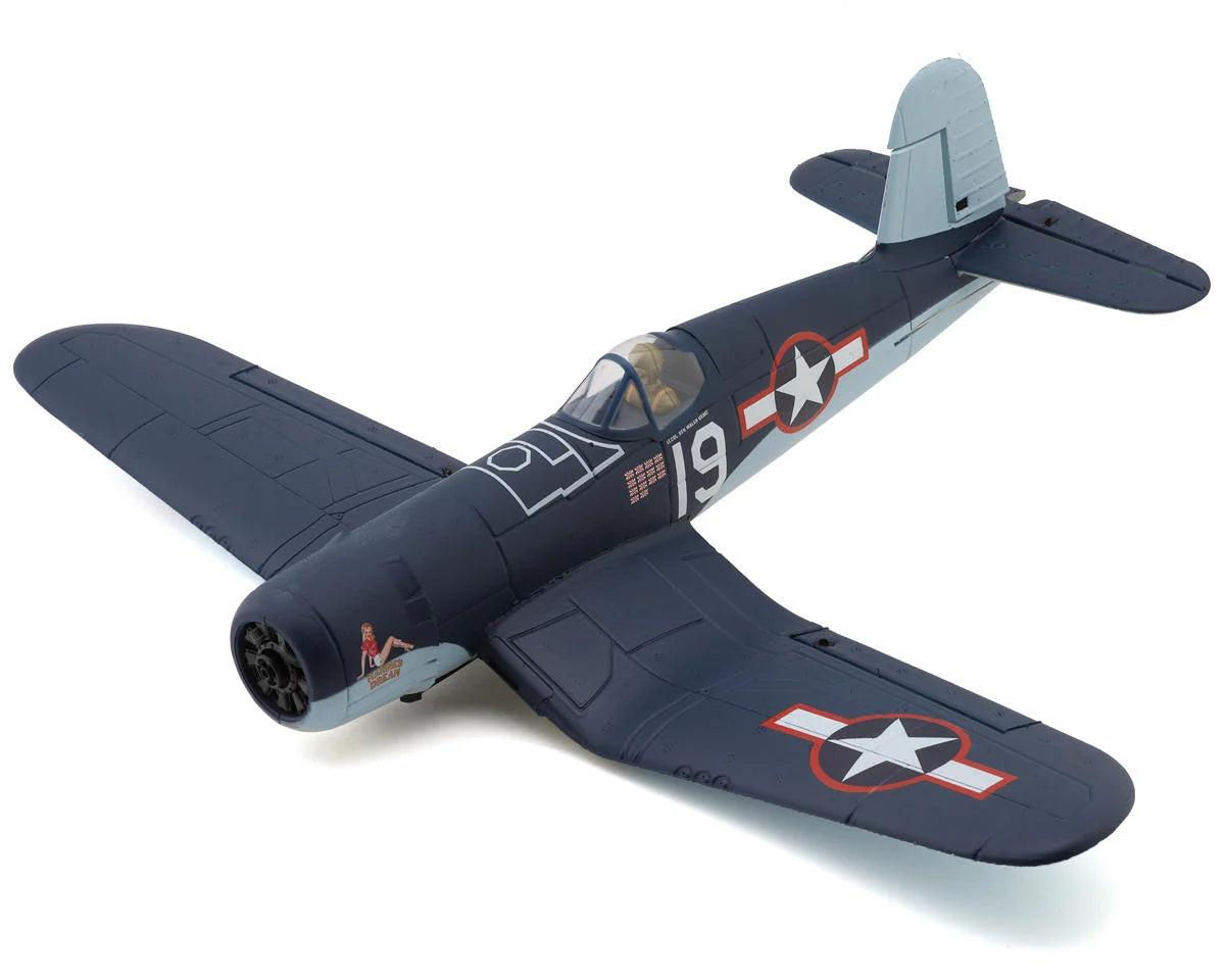 Rage RC F4U Corsair Brushless Micro Warbird RFRT Electric Airplane (500mm) w/Pass