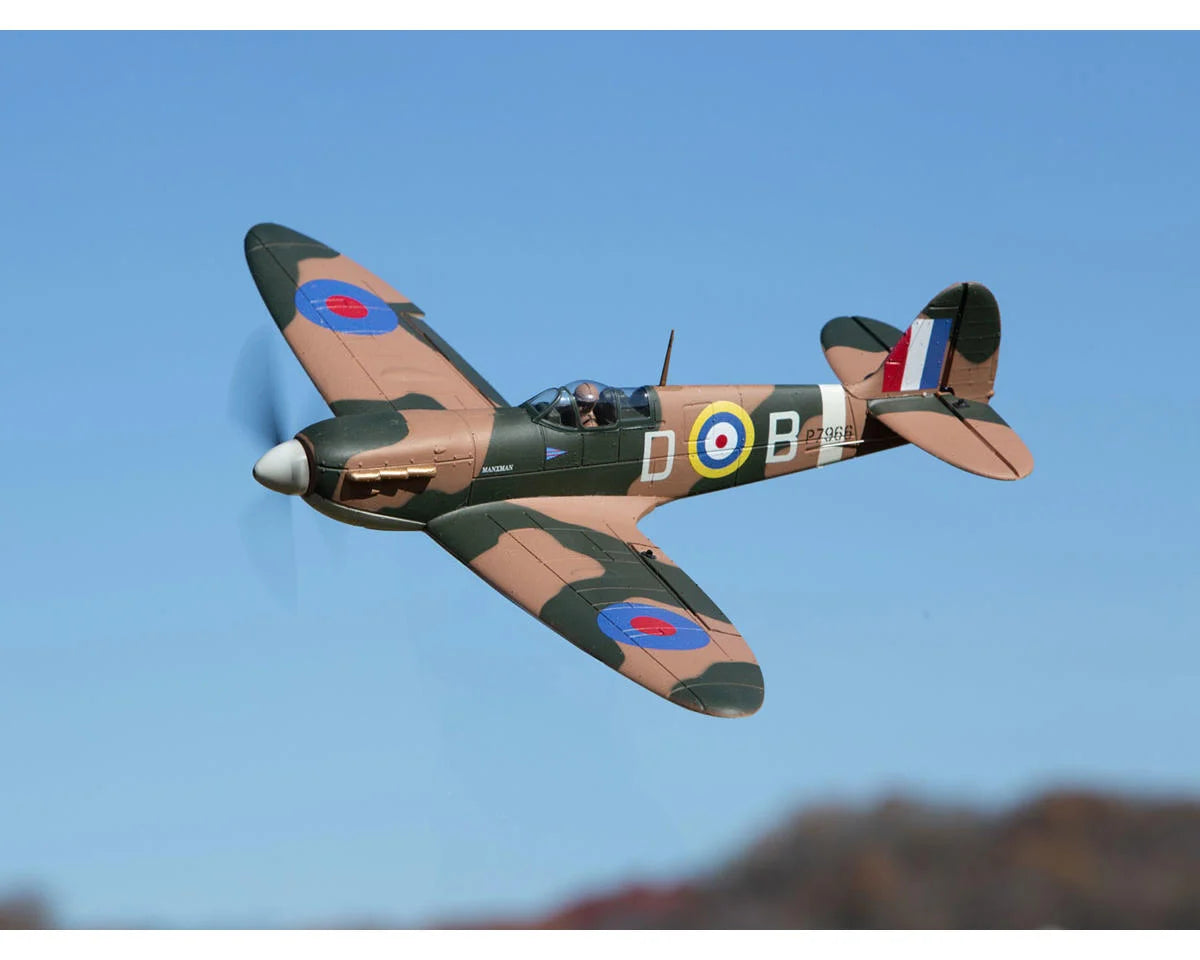 Rage RC RAF Spitfire Brushless Micro Warbird RTF Electric Airplane (500mm) w/Pass