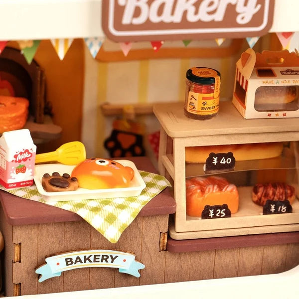 Robotime Teddy's Breadbox Wooden Craft Kit