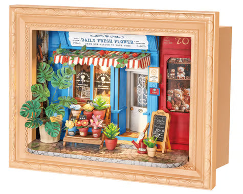 Robotime Daily Fresh Flower Miniature 3D Wooden Model Kit