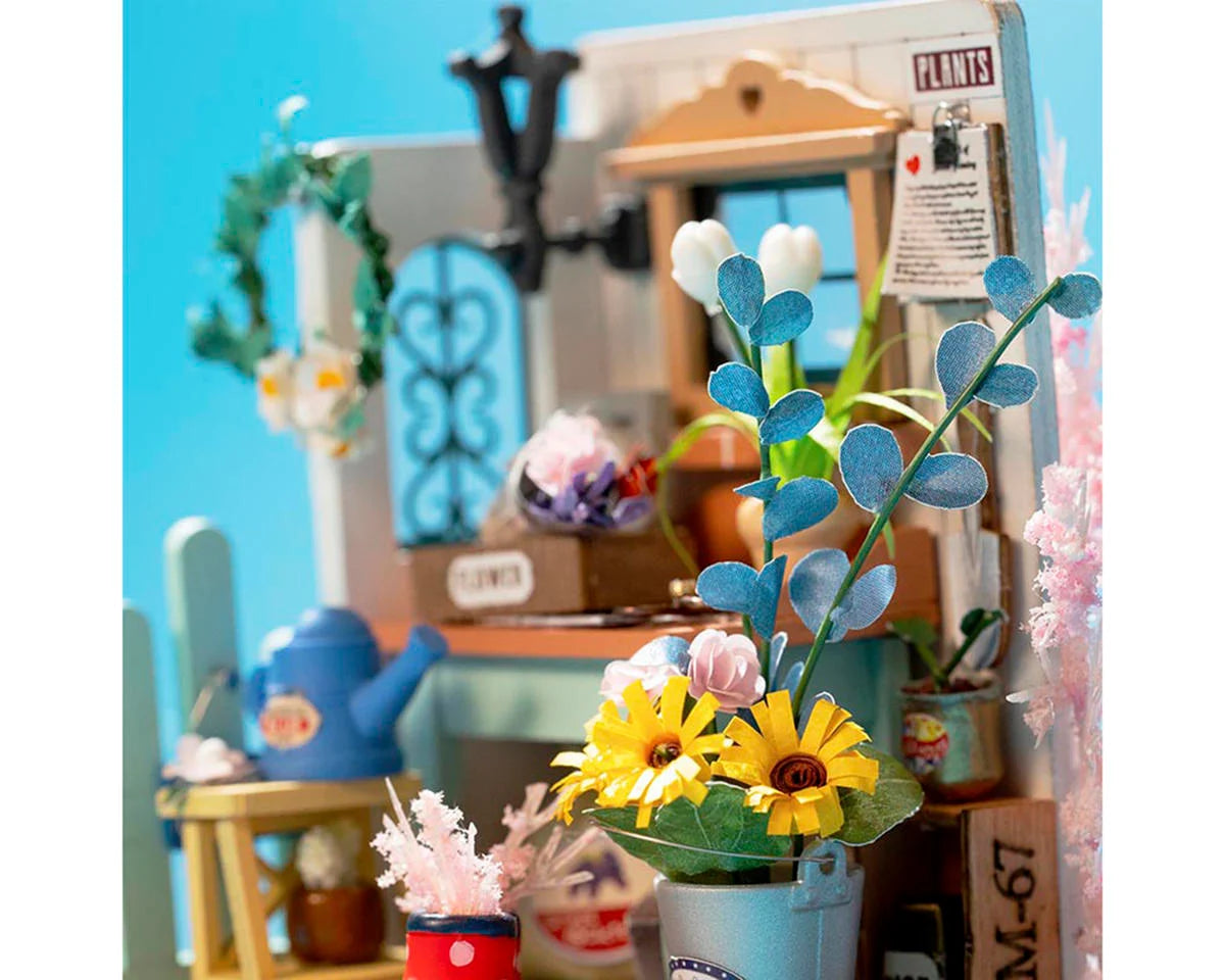 Robotime Rolife Dreaming Terrace Garden DIY Miniature House Model Kit