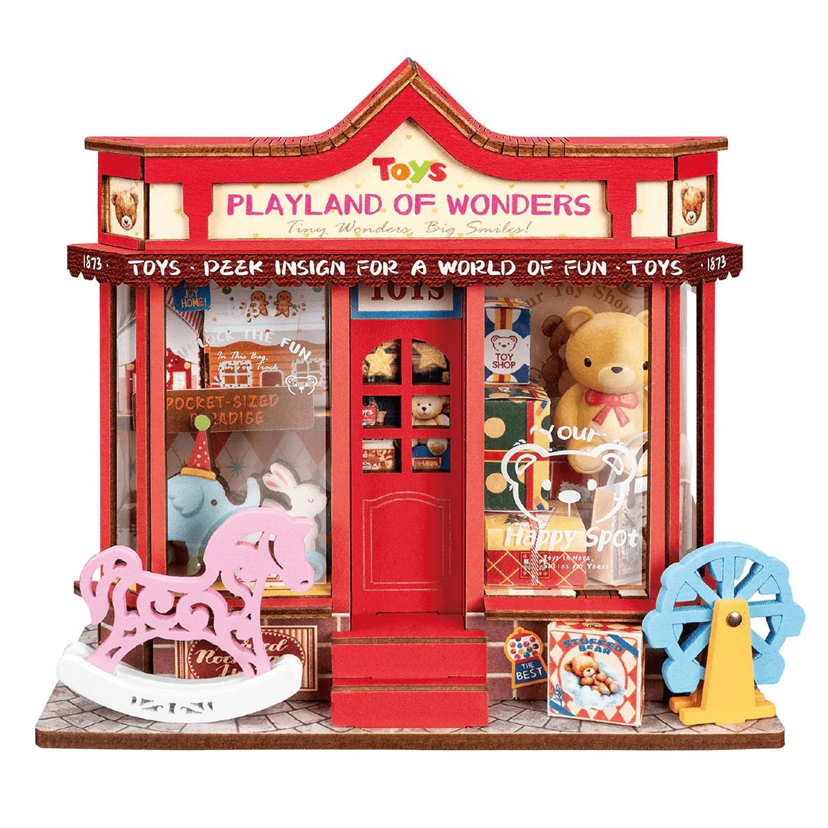 Rolife Whimsey Toy Shop Super Mini House