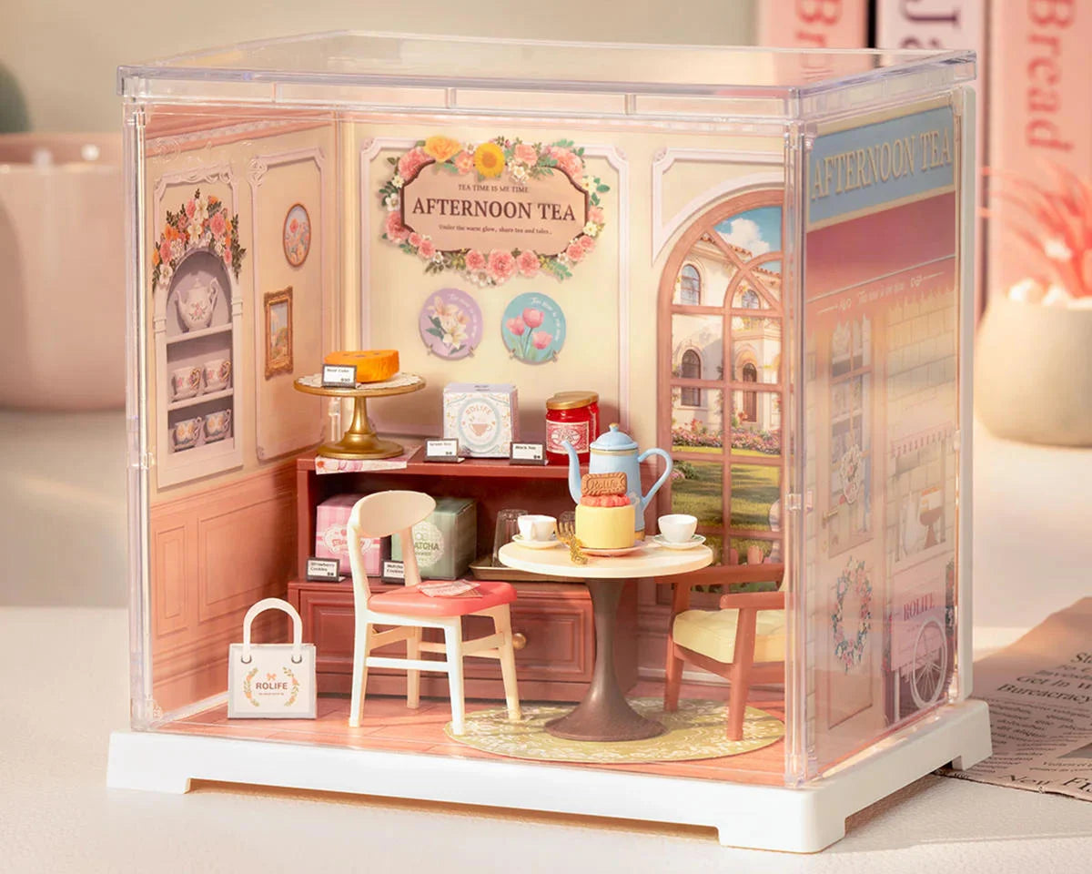 Rolife Honey Tea Lounge DIY Super Creator Miniature House Kit