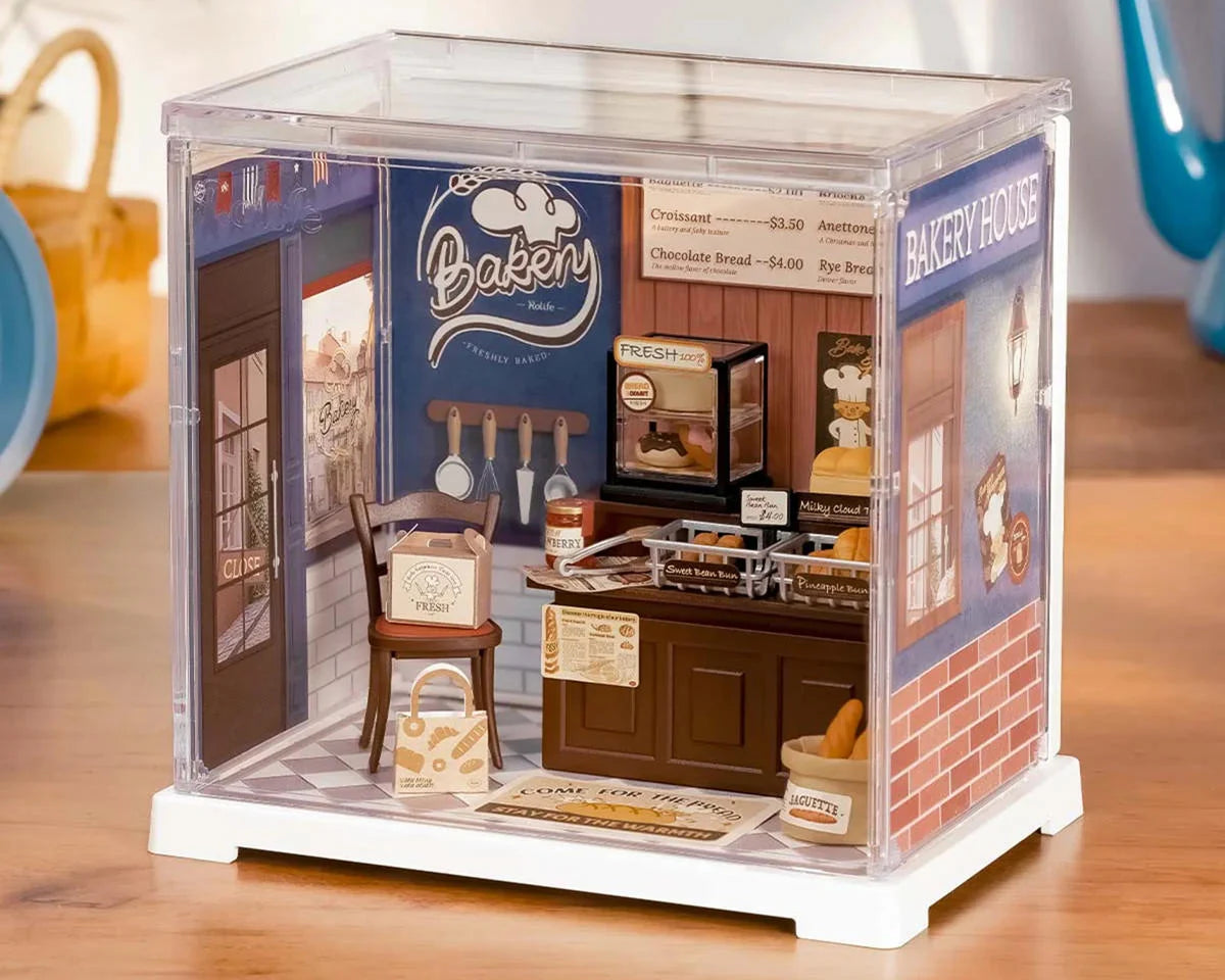 Rolife Butter Bakery House DIY Super Creator Miniature House Kit