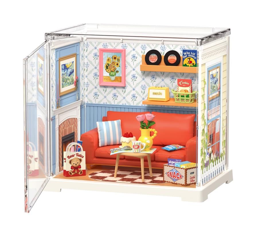 Rolife Leisurely Holiday Time DIY Super Creator Miniature House Kit
