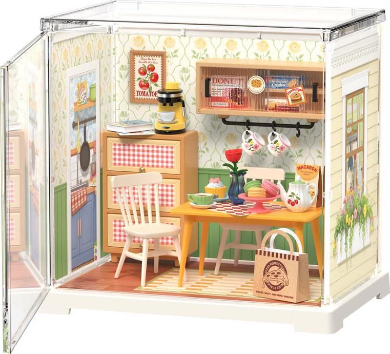 Rolife Sweet Afternoon Tea DIY Super Creator Miniature House Kit