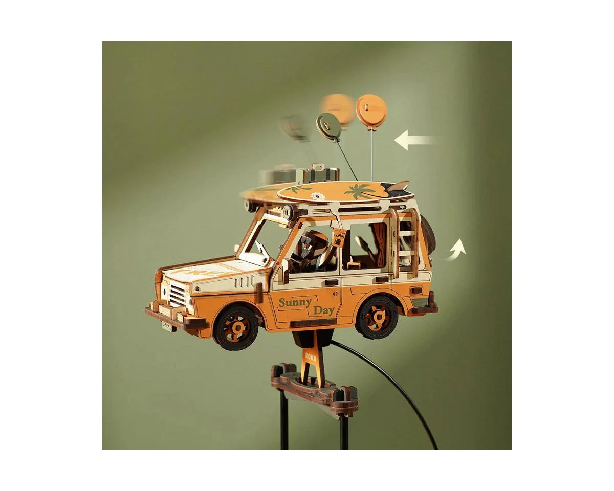 Robotime Road Tripper Miniature 3D Wooden Model Kit