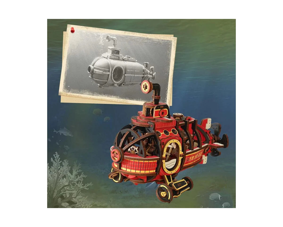 Robotime Deep-Sea Adventurer Miniature 3D Wooden Model Kit