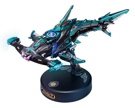 Robotime ROKR Robobio Hammerhead Shark Mechanical DIY Miniature 3D Plastic Model Kit
