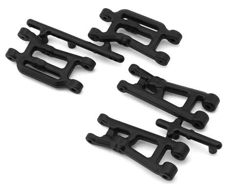 RPM Losi Micro-B/Micro-T Front & Rear Suspension Arms Set (Black)