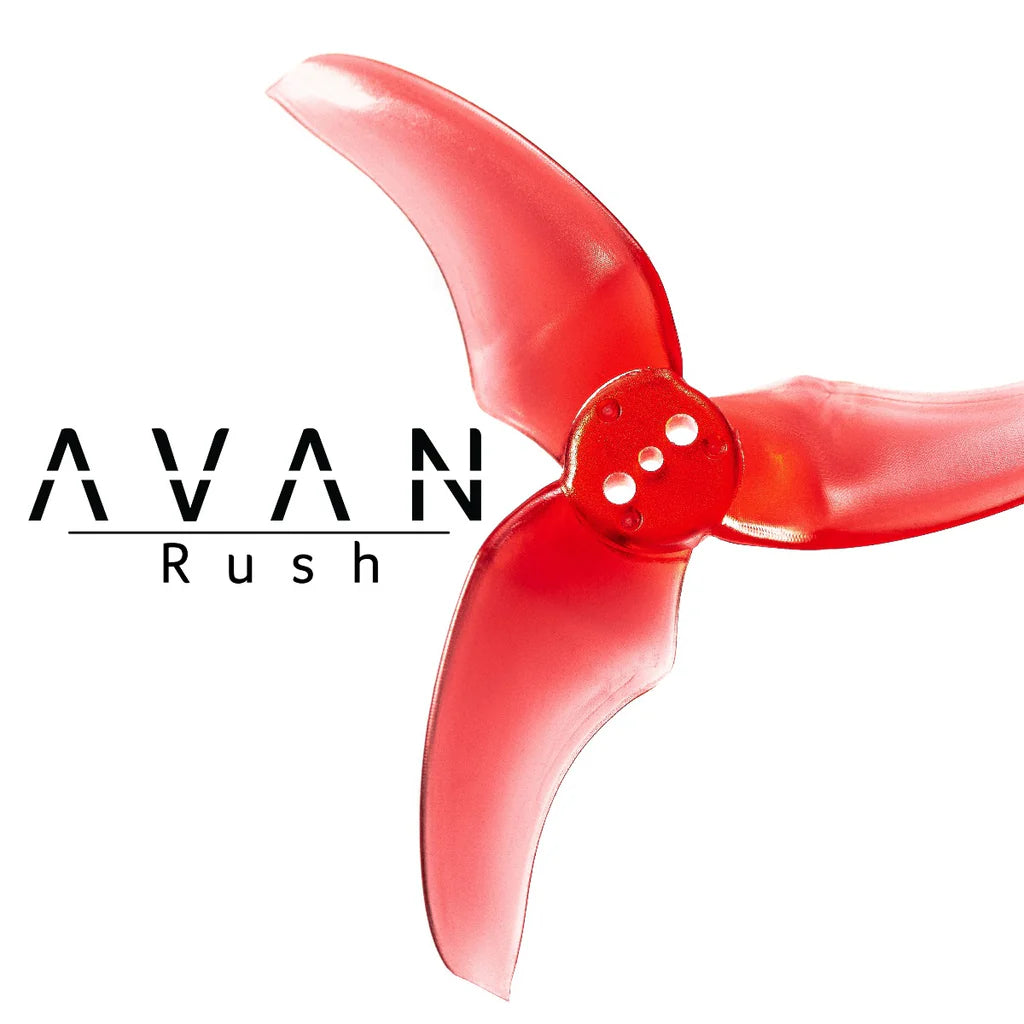 Iron Quad Avan Rush 2.5 Inch 3-Blade Propellers (4)