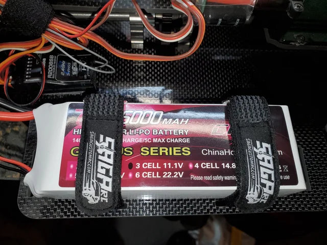 Saga RC Kevlar/Rubber Battery Strap 250mm