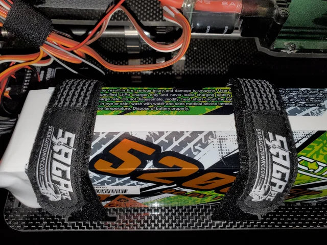 Saga RC Kevlar/Rubber Battery Strap 250mm