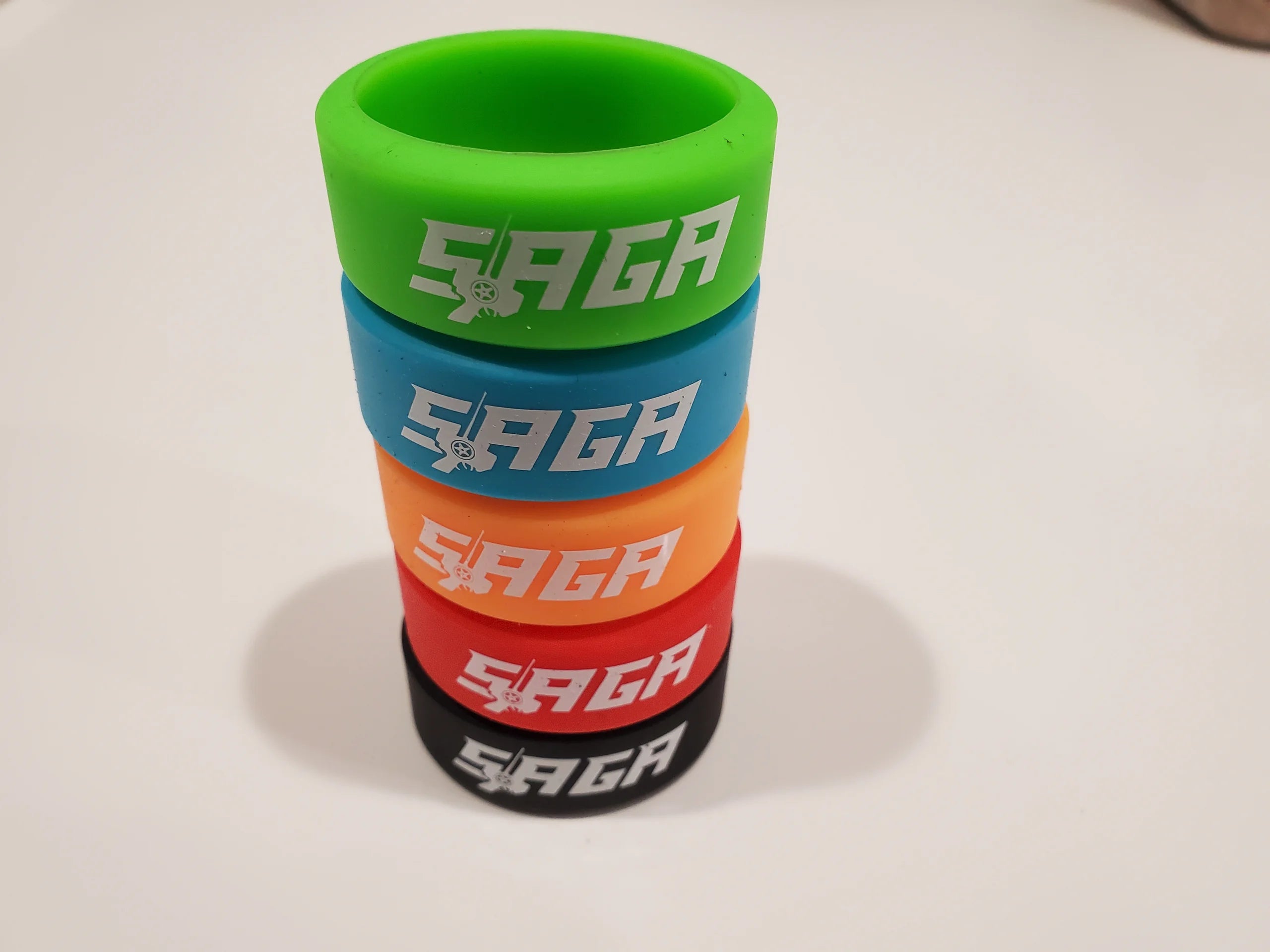 Saga Transmitter Wheel Grip (Red)
