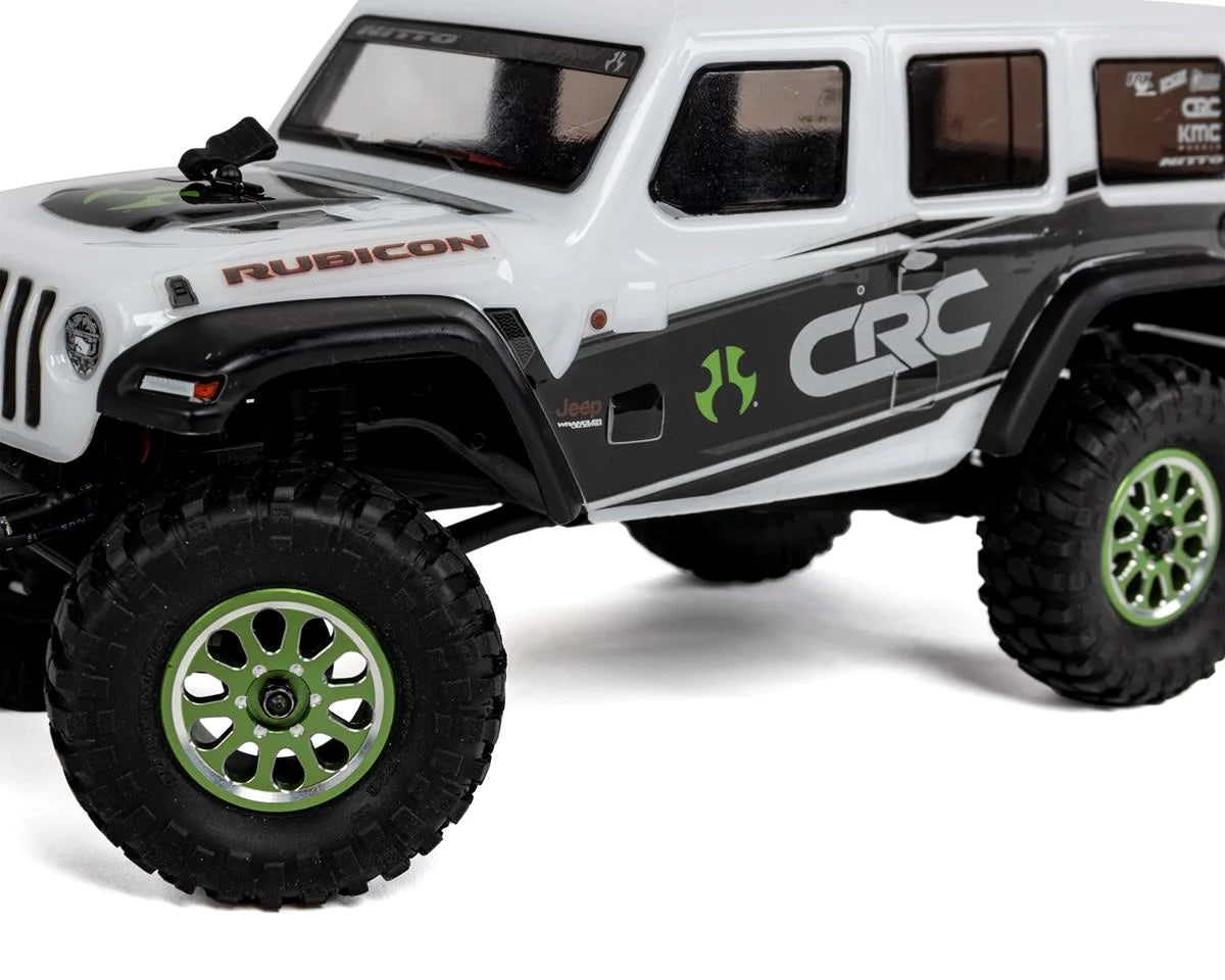 Samix SCX24 Aluminum 1.0" Wheel Set (Green) (4)
