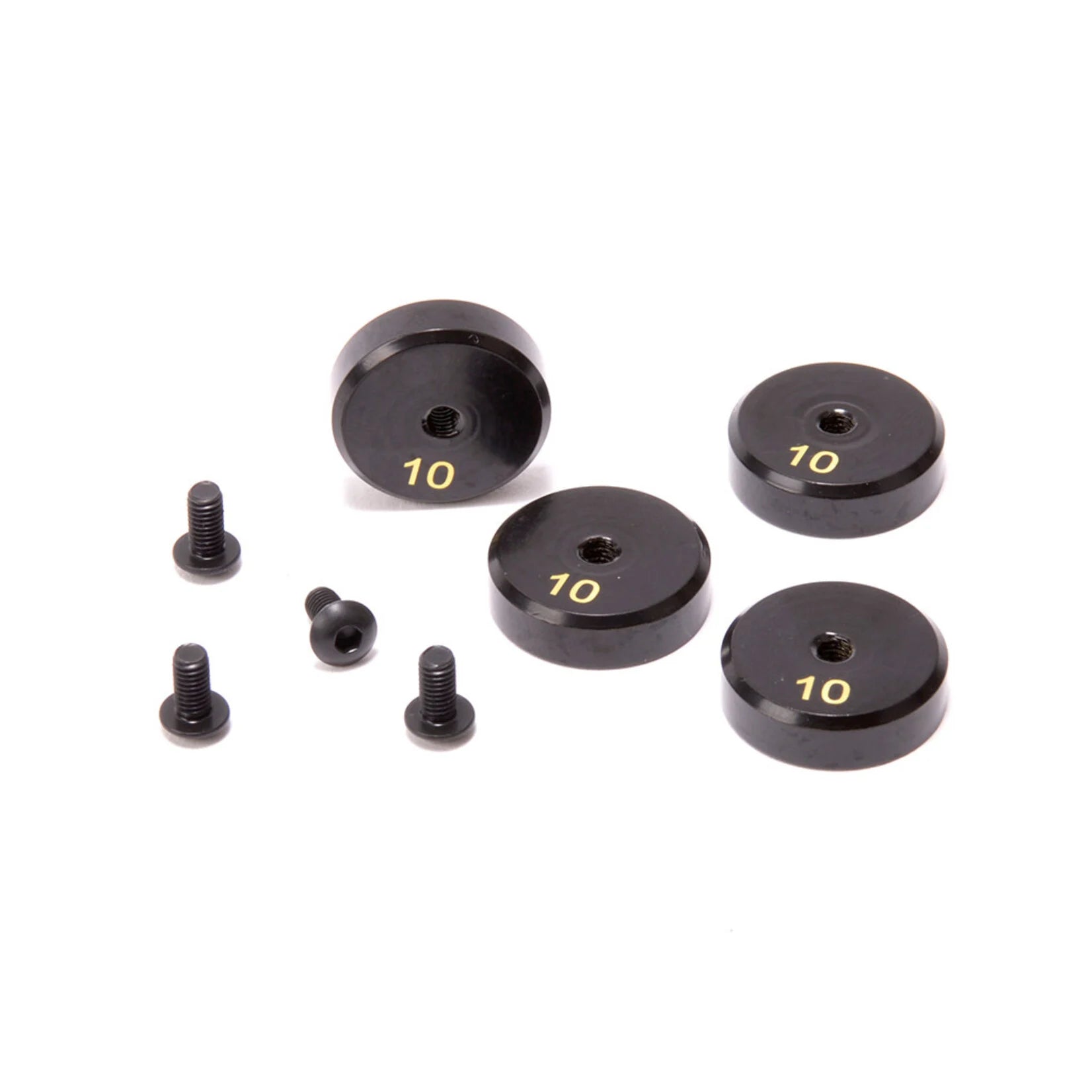 Schumacher 10g Brass Circular Weights (4)