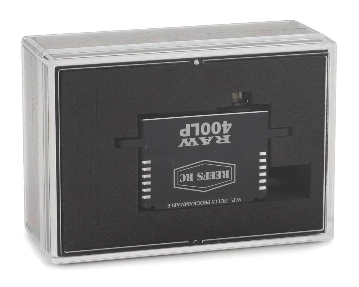 Reefs RC RAW400LP High Torque Waterproof Digital Servo (High Voltage) (Black)