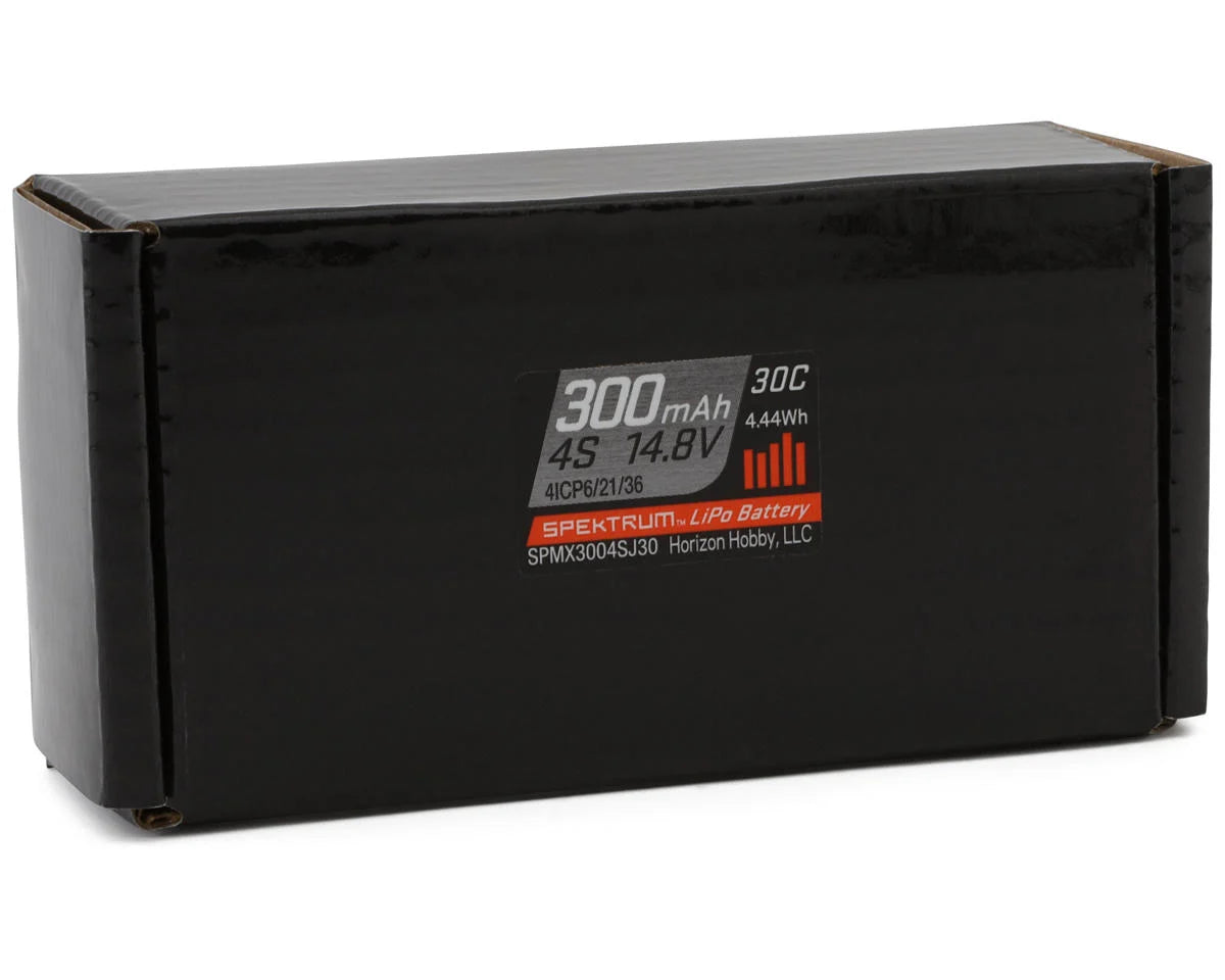 Spektrum RC 4S 30C LiPo Battery (14.8V/300mAh) w/JST Connector