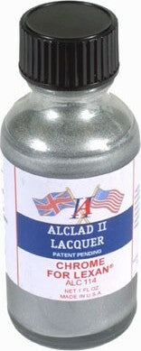 1oz. Bottle Chrome Lacquer for Lexan