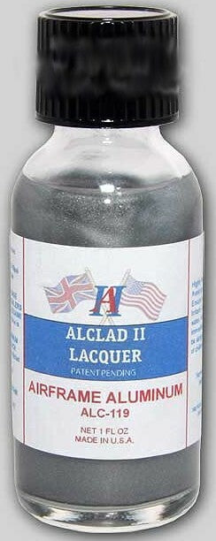 1oz. Bottle Airframe Aluminum Lacquer