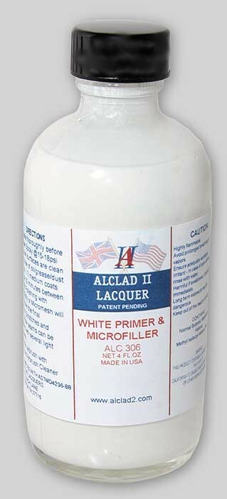4oz. Bottle White Primer and Microfiller