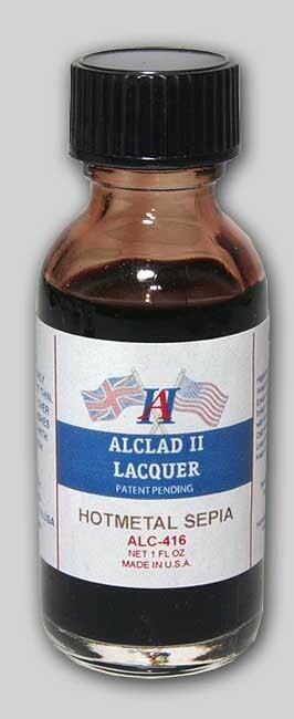 1oz. Bottle Hot Metal Sepia Lacquer
