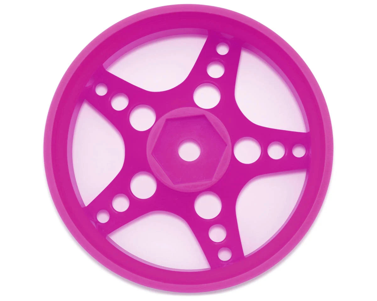 24K RC Technology 1/10 R-Fighter Drift Wheels (Purple) (2) (8mm Offset) w/12mm Hex