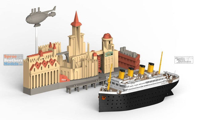 Suyata by Takom - Titanic, Port Scene & Vehicle