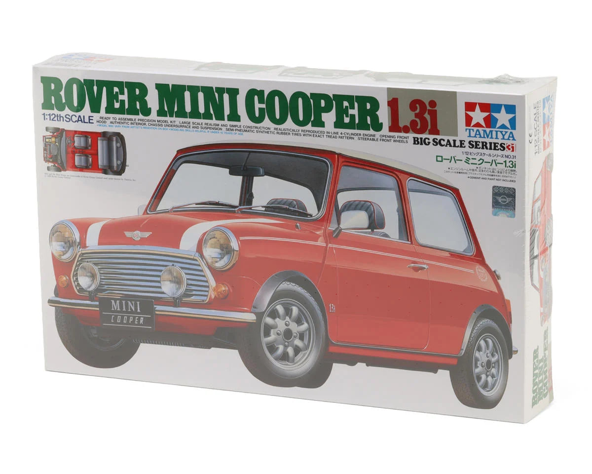 Tamiya 1/12 Mini Cooper 1.3i Big Scale Series Plastic Model Kit