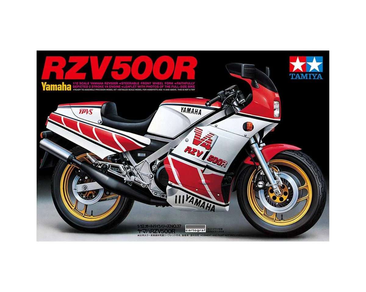 Tamiya 1/12 Yamaha RZV500R Limited Plastic Motorcycle Model Kit