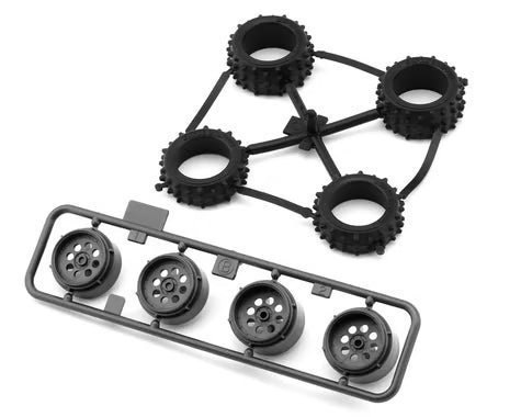 Tamiya JR Fun-Vroom Spike Tires & Wheels Set (EZ Chassis)