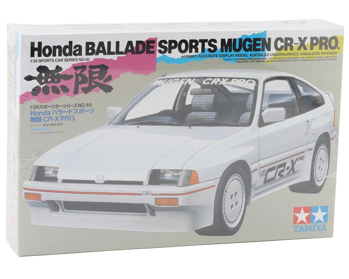 Tamiya 1/24 Ballade Sports 'Mugen' CRX Plastic Model Kit