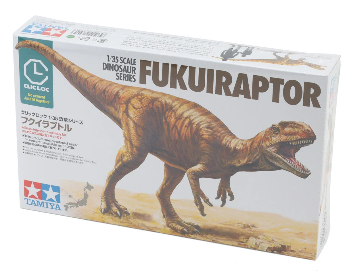 Tamiya Dinosaur Series 1/35 Fukuiraptor Plastic Model Kit