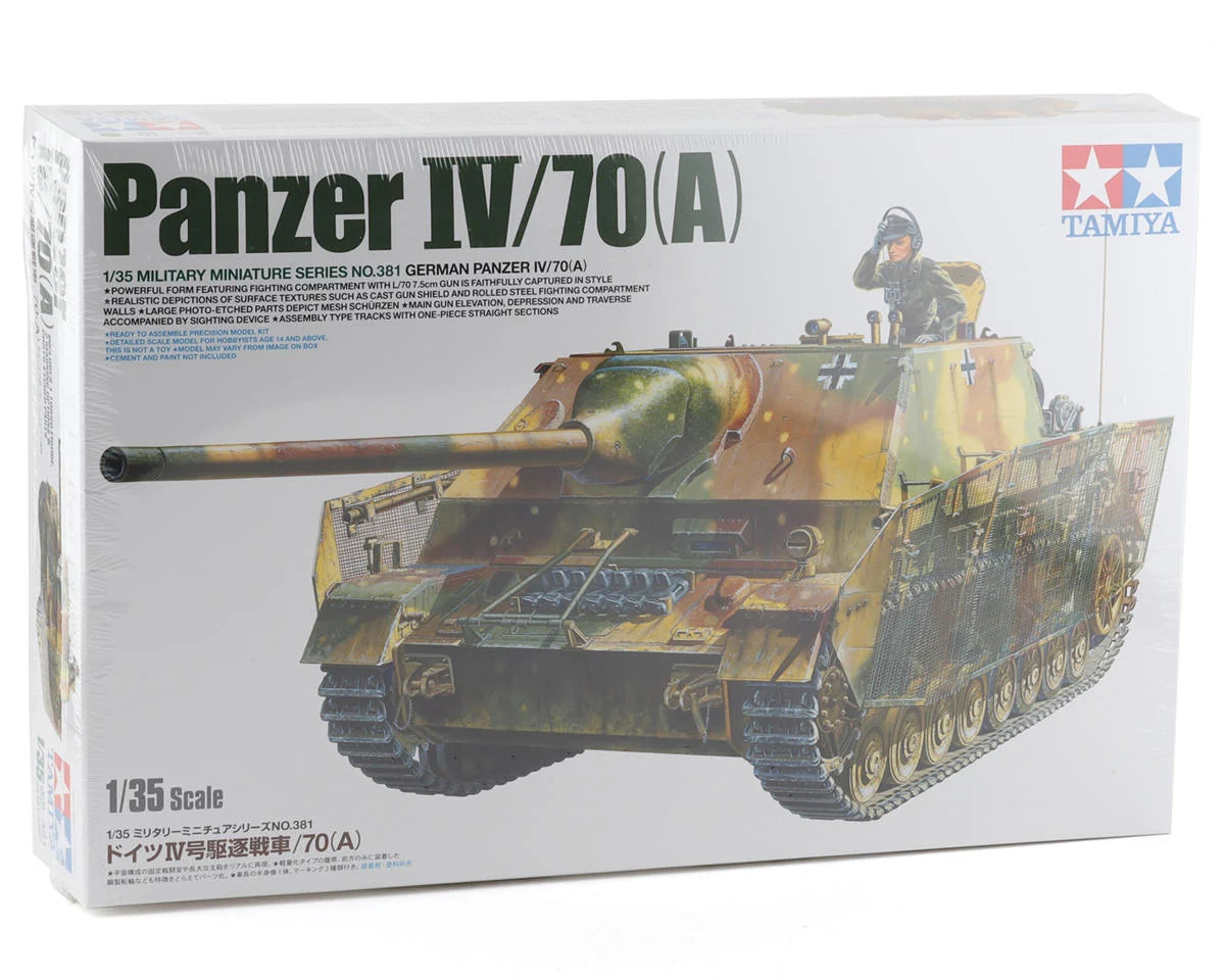Tamiya 1/35 German Panzer Iv/70A Tank Model Kit