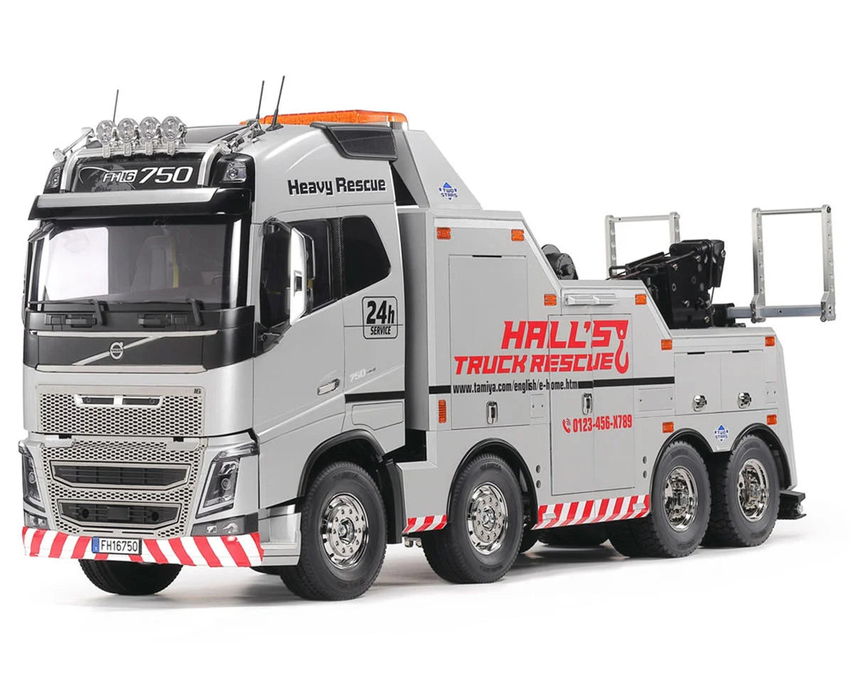 Tamiya 1/14 Volvo FH16 Globetrotter 750 8x4 Tow Truck Kit (Limited Edition) (Painted Body)