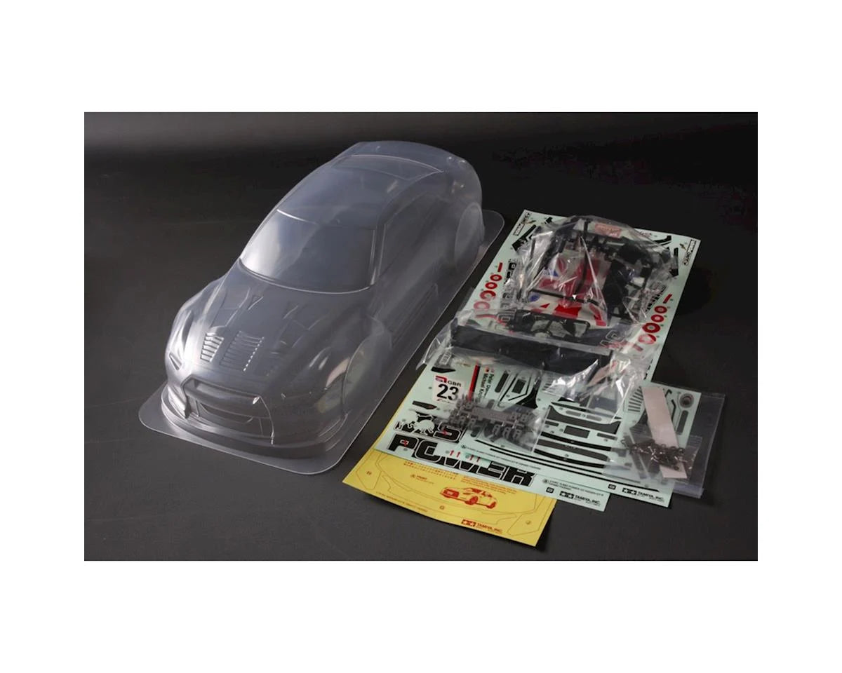 Tamiya Nissan GT-R Sumo Power GT Body Set (Clear)