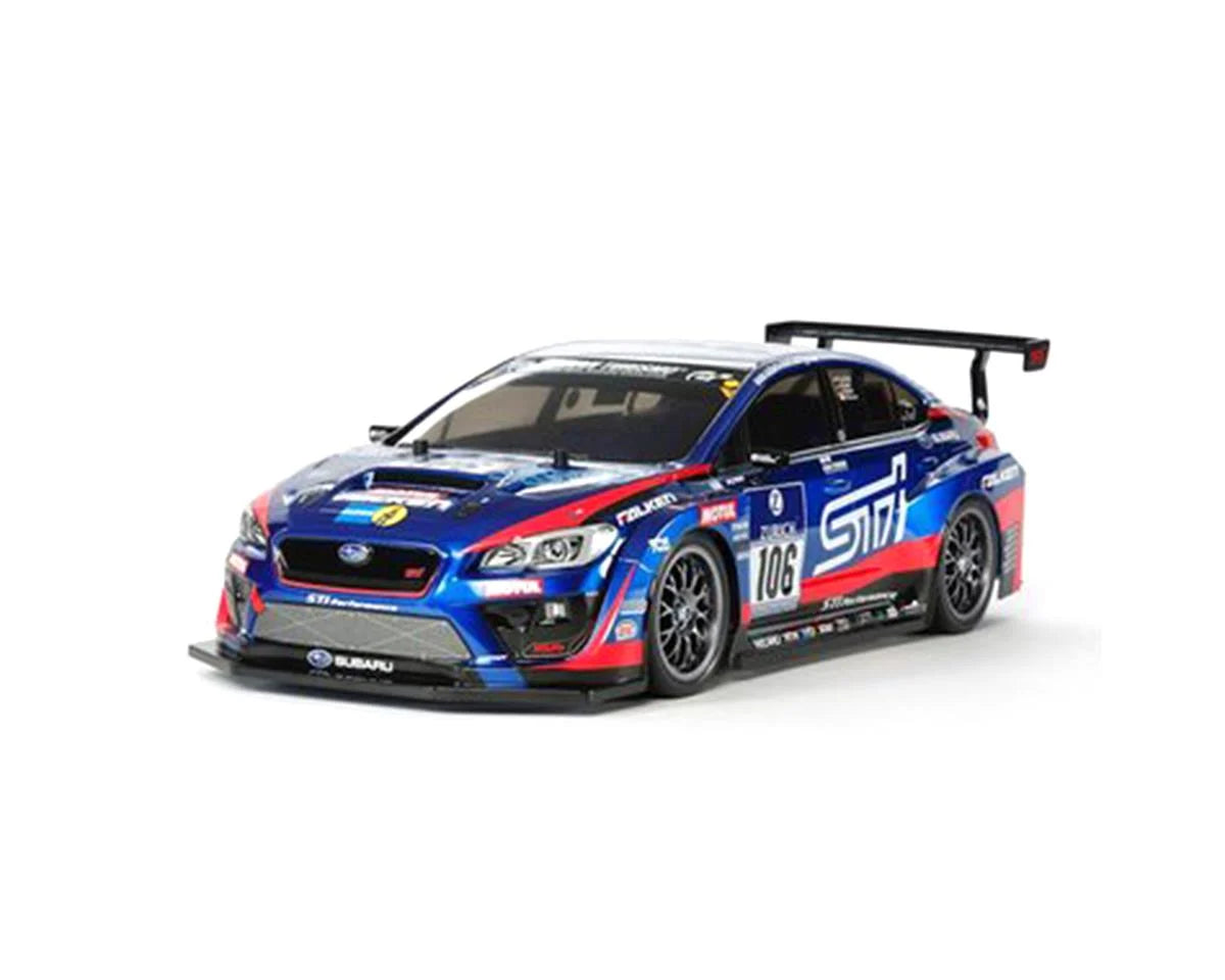 Tamiya Subaru WRX STI NBR Challenge 1/10 Touring Car Body Set (Clear)