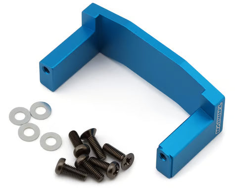Tamiya TT-02 Aluminum Servo Mount (Blue)