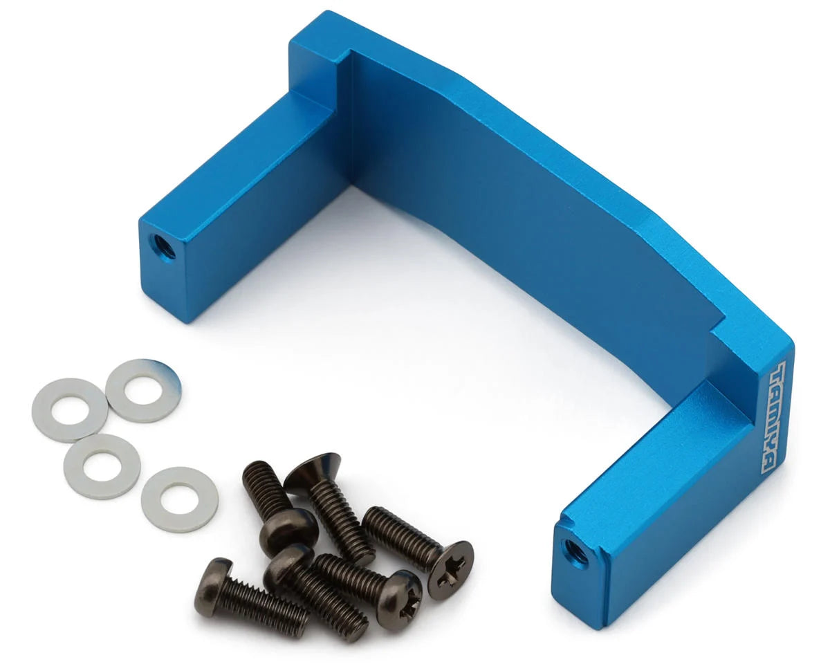 Tamiya TT-02 Aluminum Servo Mount (Blue)